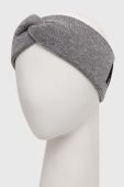 Пов'язка з домішкою вовни Moschino колір сірий (3403575) Пов'язка з домішкою вовни Moschino колір сірий (3403575)