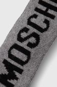 Пов'язка з домішкою вовни Moschino колір сірий (3403575) Пов'язка з домішкою вовни Moschino колір сірий (3403575)