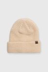 Шапка Billabong колір бежевий з товстого трикотажу (3577516) Шапка Billabong колір бежевий з товстого трикотажу (3577516)