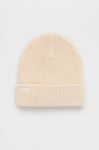 Шапка Billabong колір бежевий з товстого трикотажу (3445763) Шапка Billabong колір бежевий з товстого трикотажу (3445763)