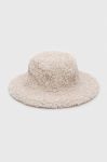 Капелюх Bomboogie колір бежевий Капелюх Bomboogie колір бежевий