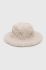 Капелюх Bomboogie колір бежевий