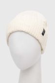 Шапка з домішкою вовни Bomboogie колір бежевий (3550183)