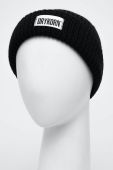 Вовняна шапка Drykorn колір чорний вовна