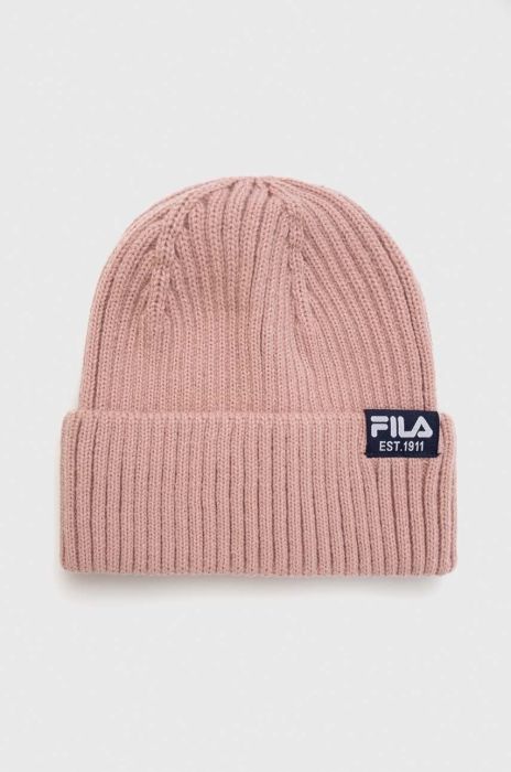 Шапка Fila колір рожевий (3473697)