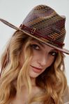 Капелюх LE SH KA headwear Red Fedora колір барвистий Капелюх LE SH KA headwear Red Fedora колір барвистий