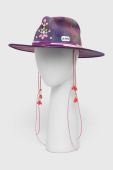 Вовняний капелюх LE SH KA headwear Palm Springs колір фіолетовий вовна