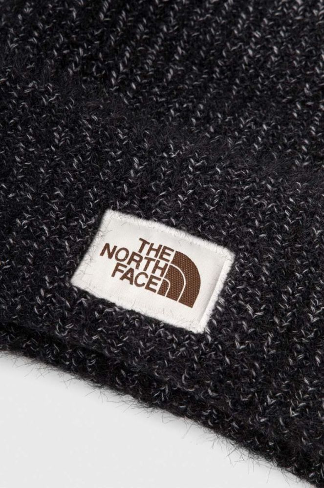 Шапка The North Face колір чорний з товстого трикотажу (3485666) фото 3