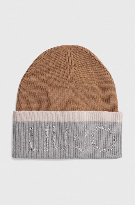 Шапка Liu Jo колір бежевий (3496644)