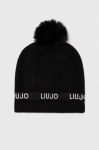 Шапка Liu Jo колір чорний (3500256) Шапка Liu Jo колір чорний (3500256)