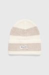Бавовняна шапка Marc O'Polo колір бежевий з товстого трикотажу з бавовни (3537581) Бавовняна шапка Marc O'Polo колір бежевий з товстого трикотажу з бавовни (3537581)