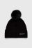 Шапка Guess колір чорний з тонкого трикотажу (3503808)