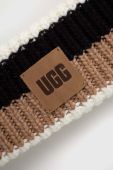Пов'язка з домішкою вовни UGG колір барвистий Пов'язка з домішкою вовни UGG колір барвистий