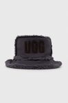 Капелюх UGG колір чорний Капелюх UGG колір чорний
