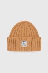 Шапка Pepe Jeans колір бежевий Шапка Pepe Jeans колір бежевий