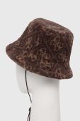 Капелюх Guess Guess x Banksy колір коричневий