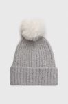 Шапка Aldo WALEA колір сірий з товстого трикотажу WALEA.101 Шапка Aldo WALEA колір сірий з товстого трикотажу WALEA.101