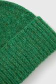 Шапка з домішкою вовни American Vintage колір зелений Шапка з домішкою вовни American Vintage колір зелений