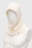 Балаклава BOSS колір білий з тонкого трикотажу