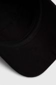 Кепка Guess колір чорний однотонна (3650537)