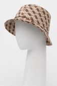 Капелюх Guess колір бежевий