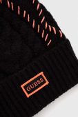 Шапка Guess колір чорний з тонкого трикотажу (3519814) Шапка Guess колір чорний з тонкого трикотажу (3519814)