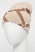 Шапка Twinset колір бежевий (3613713)
