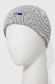 Шапка і шарф Tommy Jeans колір сірий