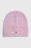 Шапка Tommy Jeans колір рожевий з товстого трикотажу