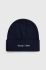 Шапка Tommy Jeans колір синій з товстого трикотажу (3419497)