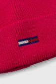 Шапка Tommy Jeans колір рожевий