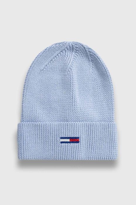 Шапка Tommy Jeans колір блакитний