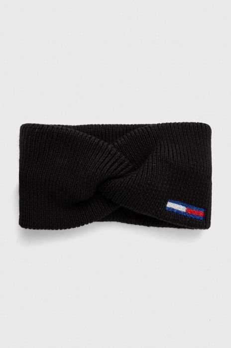 Пов'язка Tommy Jeans колір чорний