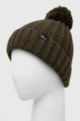 Шапка Jack Wolfskin колір зелений з товстого трикотажу (3537592) Шапка Jack Wolfskin колір зелений з товстого трикотажу (3537592)