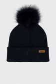 Шапка і шарф Barbour колір синій (3550214) Шапка і шарф Barbour колір синій (3550214)