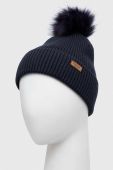 Шапка і шарф Barbour колір синій (3550214) Шапка і шарф Barbour колір синій (3550214)