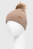 Шапка і шарф Barbour колір бежевий (3550213) Шапка і шарф Barbour колір бежевий (3550213)