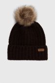 Шапка і шарф Barbour колір коричневий (3550218)