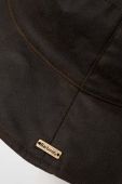 Бавовняний капелюх Barbour колір коричневий з бавовни (3620633)