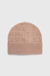 Шапка Iceberg колір рожевий з тонкого трикотажу Шапка Iceberg колір рожевий з тонкого трикотажу