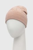 Шапка Iceberg колір рожевий з тонкого трикотажу