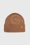Шапка Lauren Ralph Lauren колір бежевий (3605471) Шапка Lauren Ralph Lauren колір бежевий (3605471)