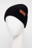 Шапка з домішкою вовни Lauren Ralph Lauren колір чорний