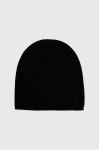 Вовняна шапка Lauren Ralph Lauren колір чорний з тонкого трикотажу вовна Вовняна шапка Lauren Ralph Lauren колір чорний з тонкого трикотажу вовна