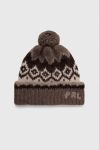 Вовняна шапка Polo Ralph Lauren колір коричневий вовна (3625102) Вовняна шапка Polo Ralph Lauren колір коричневий вовна (3625102)