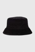Вельветовий капелюх AllSaints колір чорний з бавовни