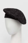 Берет MAX&Co. колір чорний Берет MAX&Co. колір чорний
