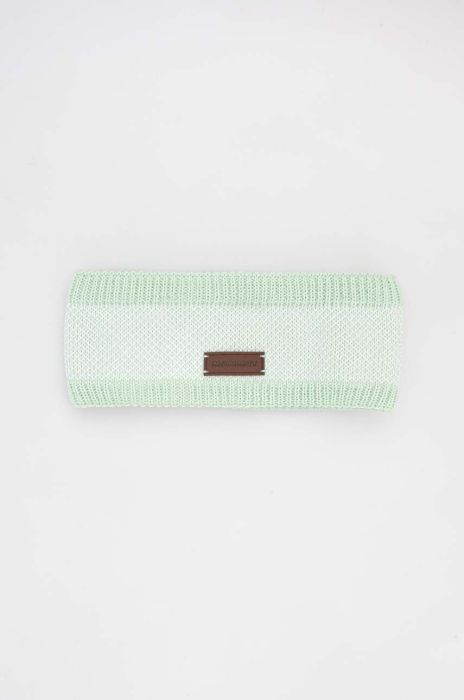 Пов'язка на голову Mammut Snow колір зелений Пов'язка на голову Mammut Snow колір зелений