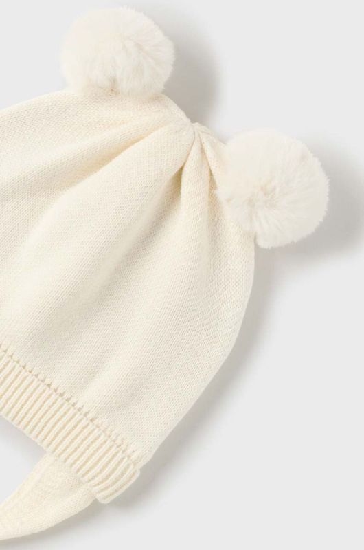 Дитячий бавовняний комплект Mayoral Newborn Gift box колір бежевий фото 2