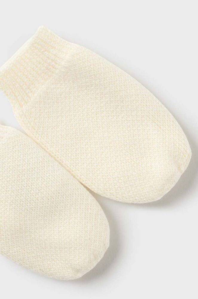 Дитячий бавовняний комплект Mayoral Newborn Gift box колір бежевий фото 3